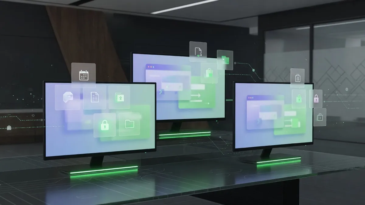 Secure virtual desktop and application delivery